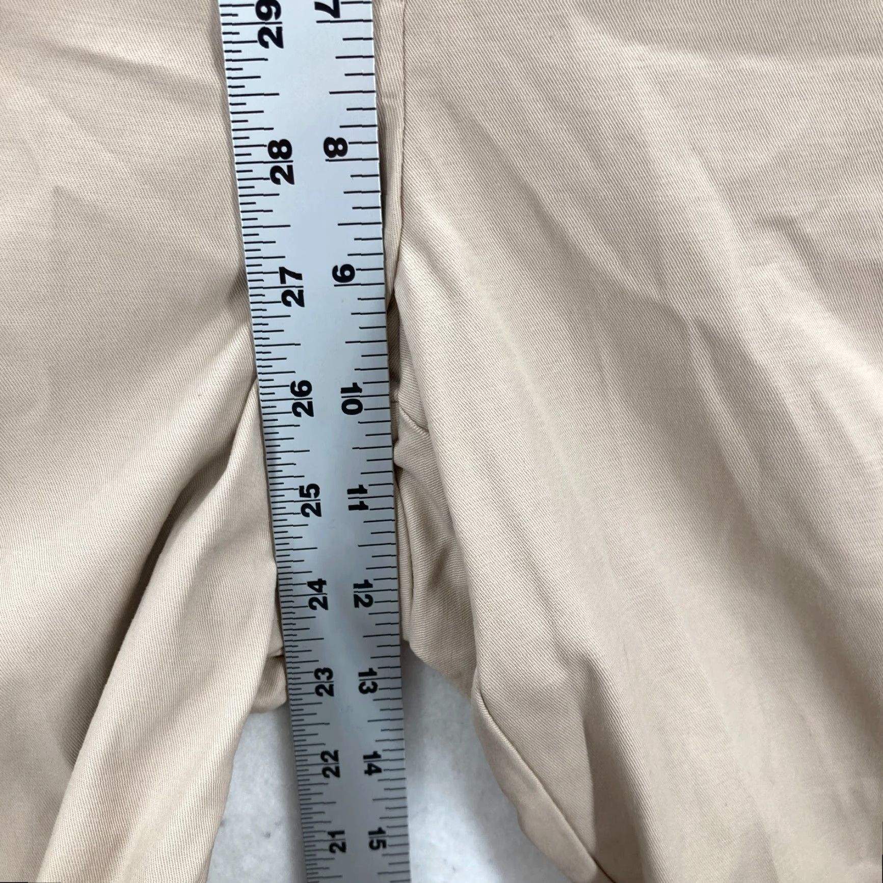 Ann Taylor Ann Taylor Factory Ankle Pant Women's 8P Petite Brown Stretch Mid Rise Career Pant Size 30" / US 8 / IT 44 - 5 Thumbnail