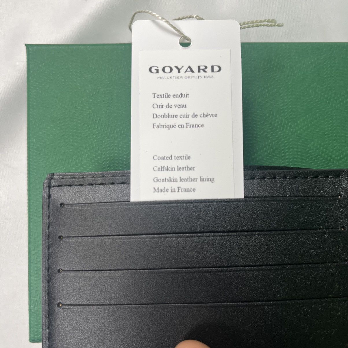 Goyard Goyard Victoire Black Wallet Size ONE SIZE - 4 Thumbnail