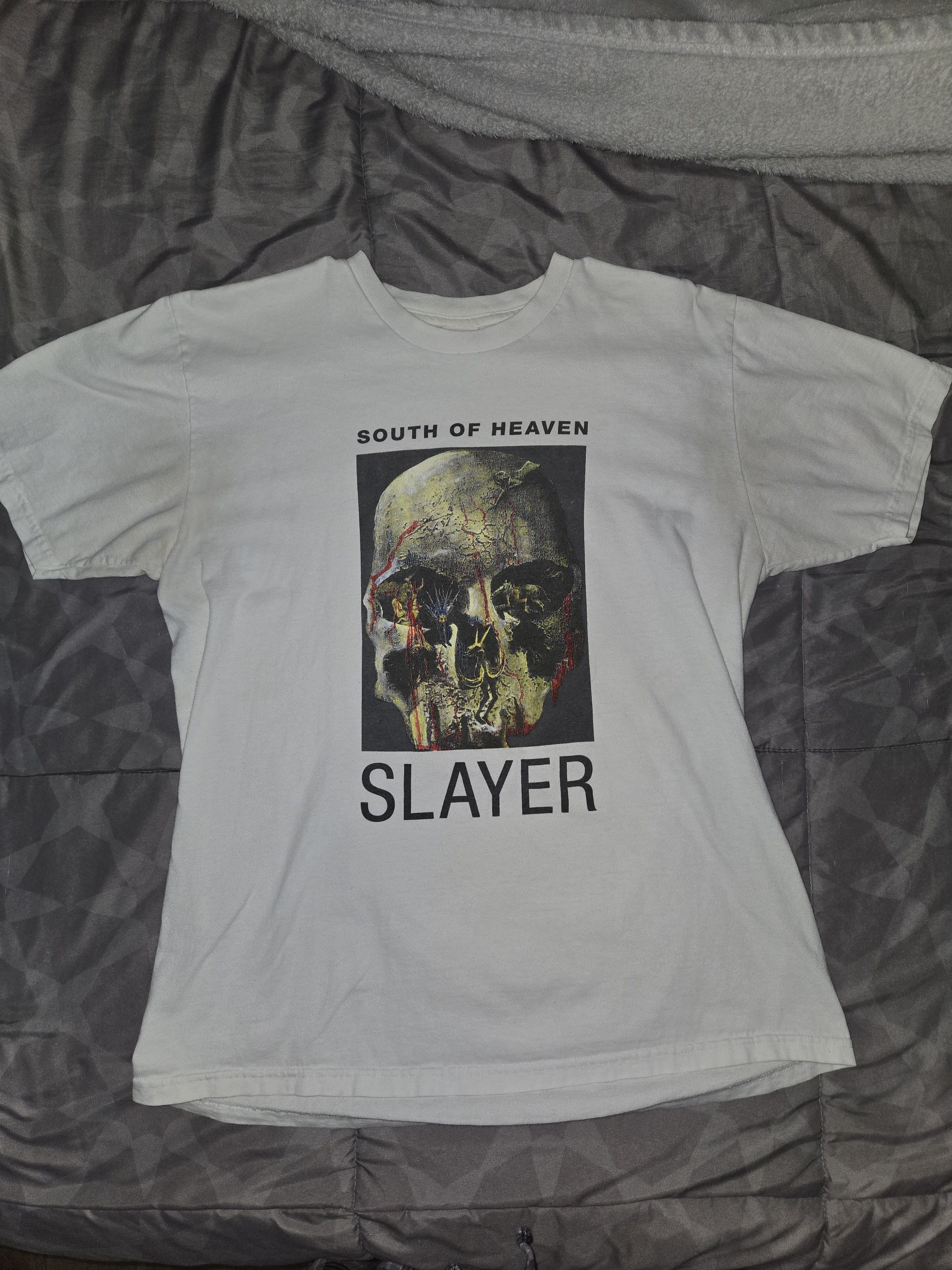 Supreme slayer shirt on sale