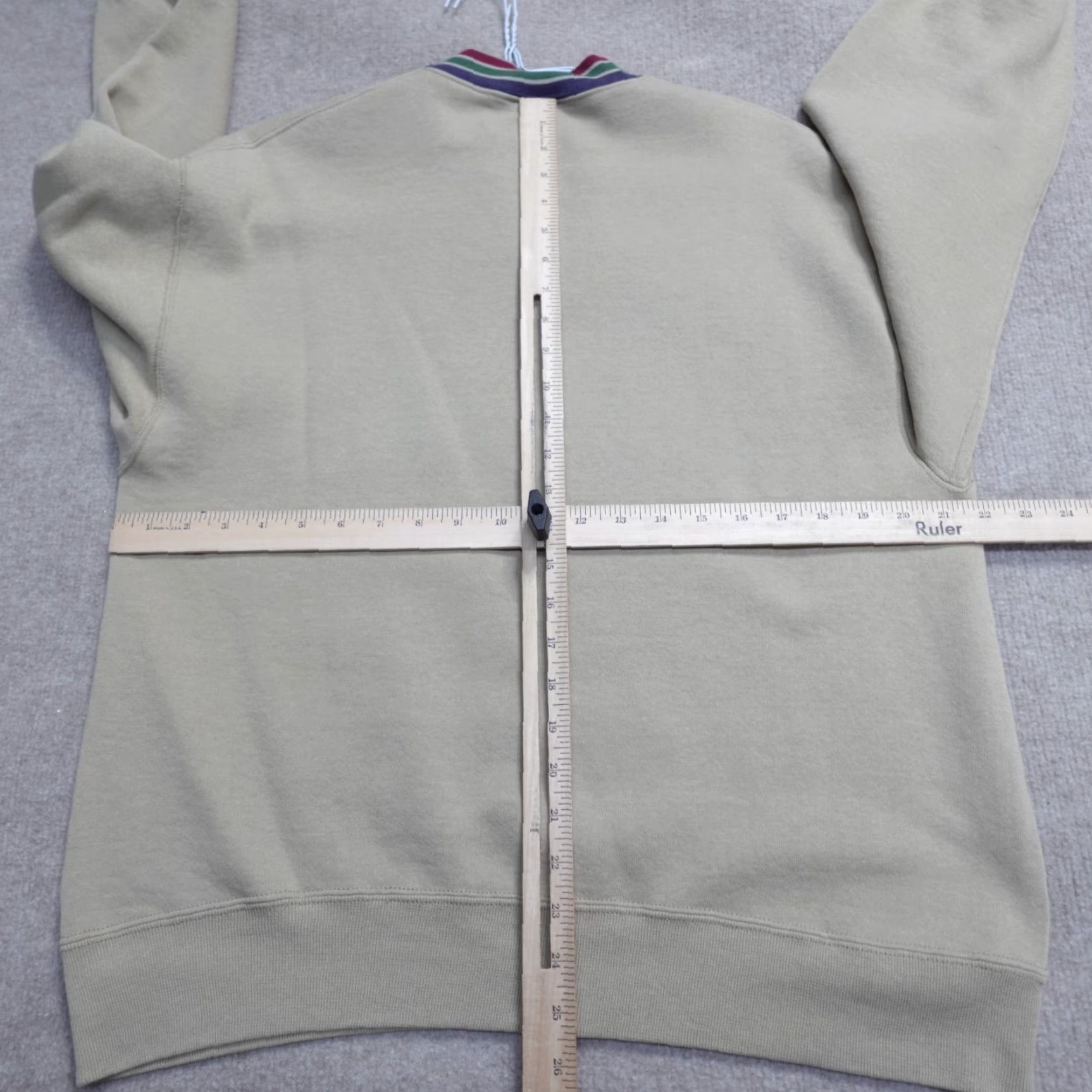 Vintage VINTAGE American Vintage Jersey Crew Neck Long Sleeve Sweatshirt Beige M Men USA Made Pullover Capes Cod? Size US M / EU 48-50 / 2 - 4 Thumbnail