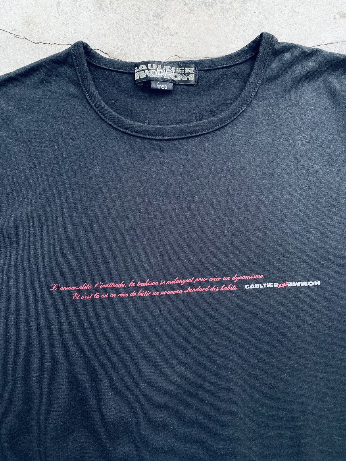 Jean Paul Gaultier Vintage Jean Paul Gaultier Objet Rare Tees Size US S / EU 44-46 / 1 - 3 Thumbnail