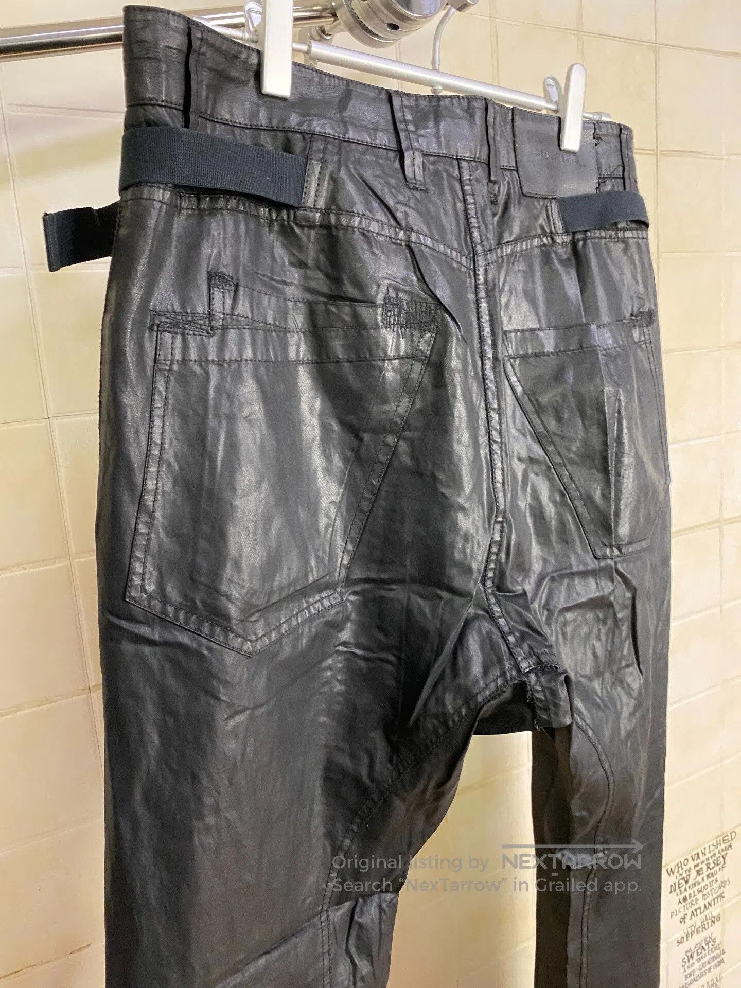 Helmut Lang Helmut Lang Coated Functional Cargo Pants. Size US 30 / EU 46 - 6 Thumbnail