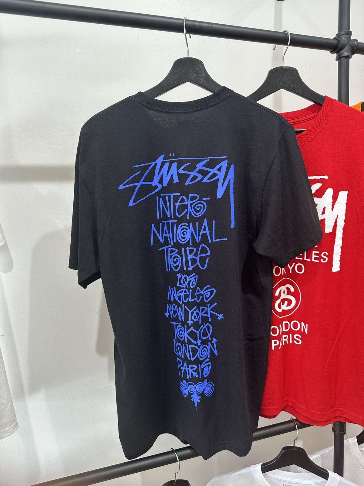 Stussy Stussy Tribe Stack Tee 'Black | Grailed