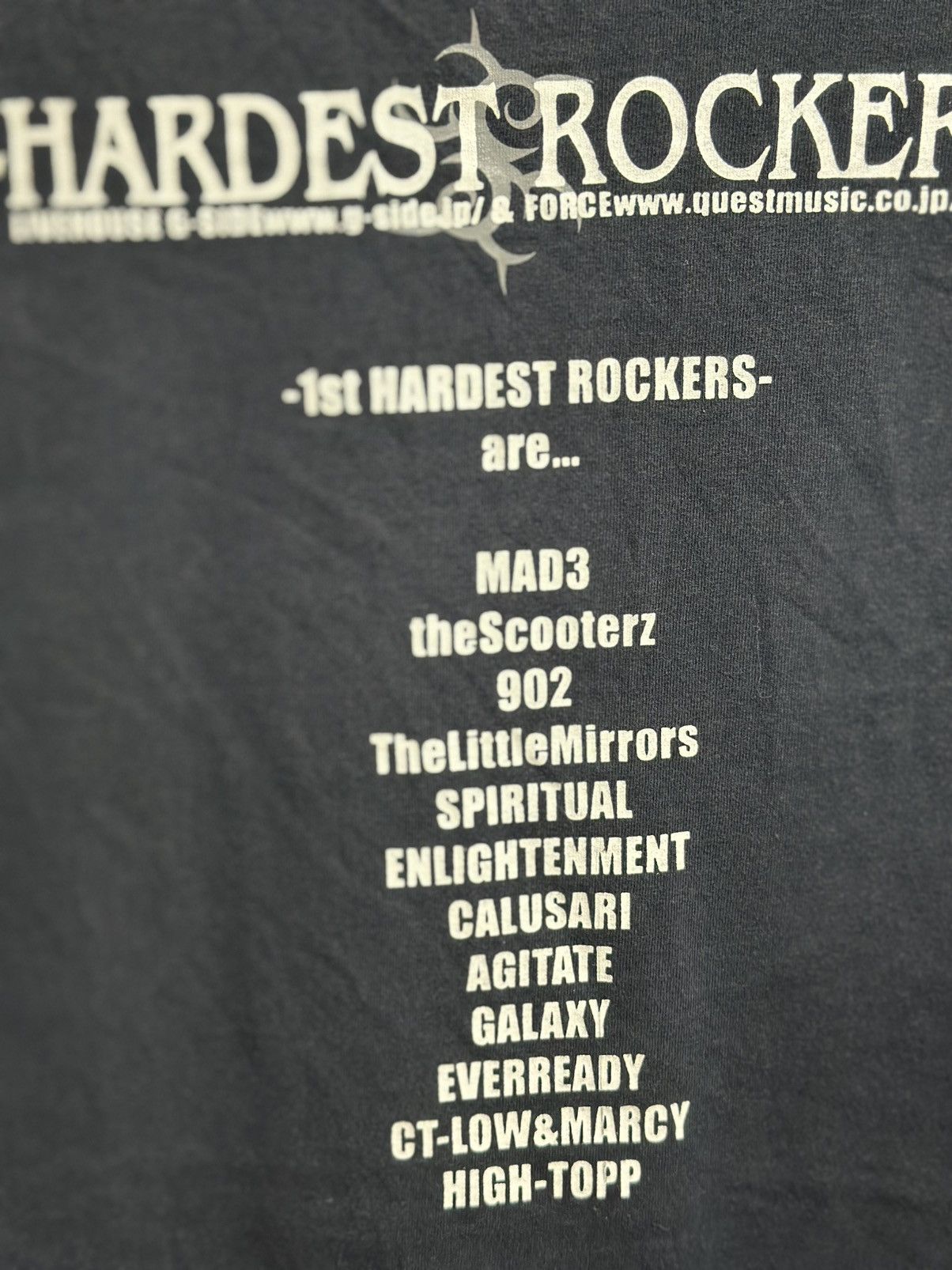 Anvil × Vintage Vintage Hardest Rockers Sun Faded Tee Size US M / EU 48-50 / 2 - 6 Thumbnail