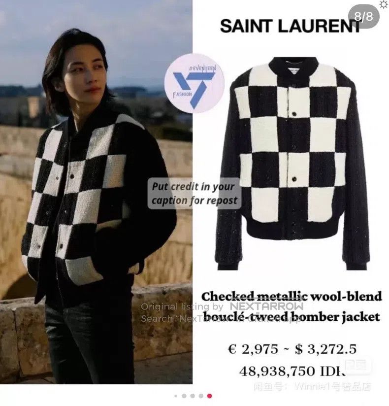 Saint Laurent Paris #REF! Size XS / US 0-2 / IT 36-38 - 6 Thumbnail