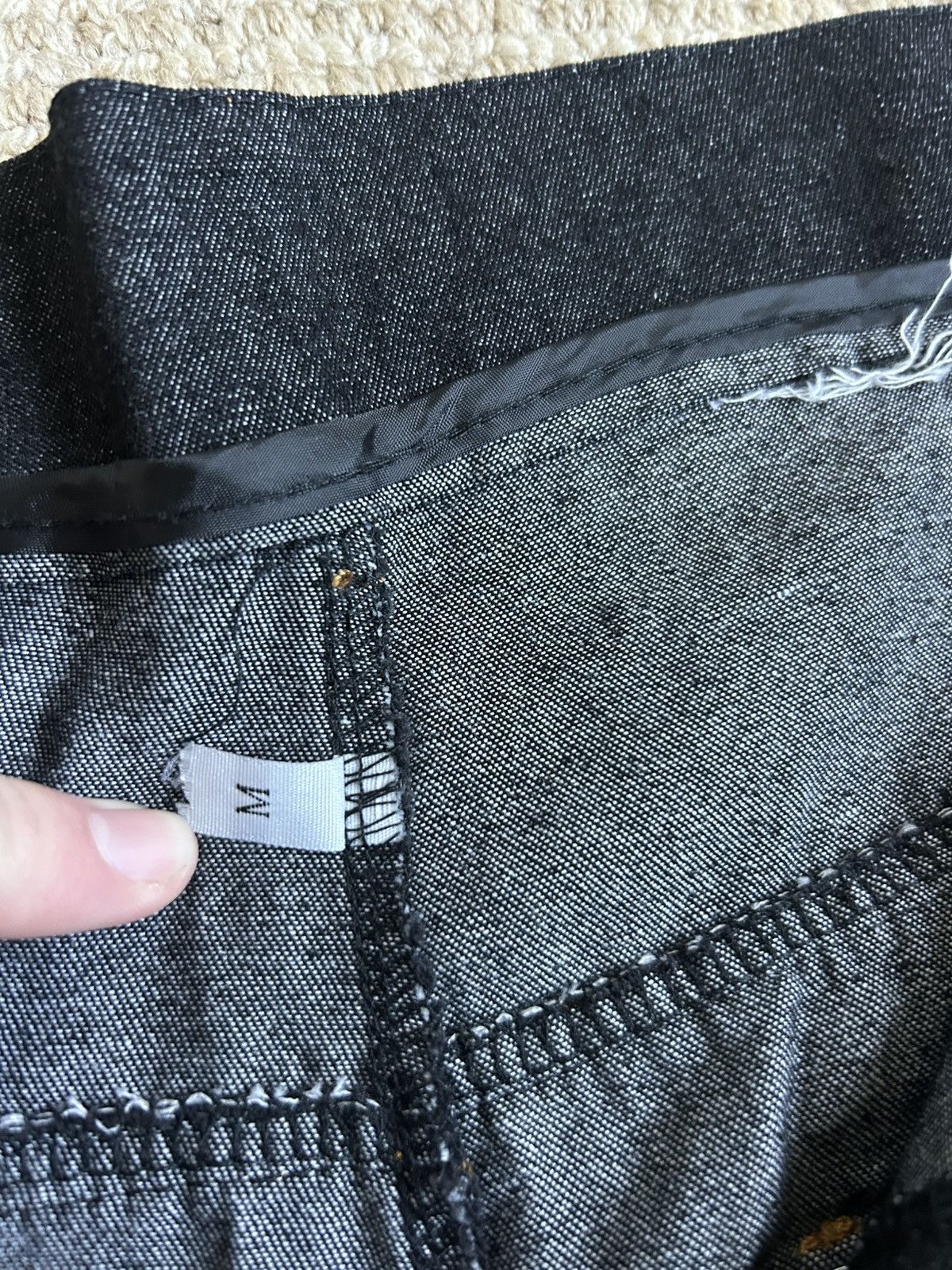 Japanese Brand Indigo blue denim Size US 32 / EU 48 - 3 Thumbnail