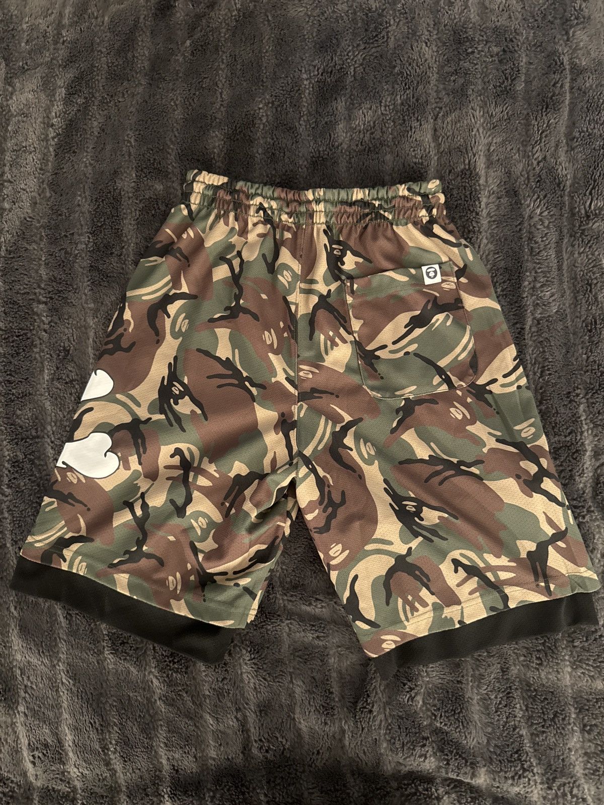 Aape AAPE Basketball Shorts Size US 31 - 2 Thumbnail