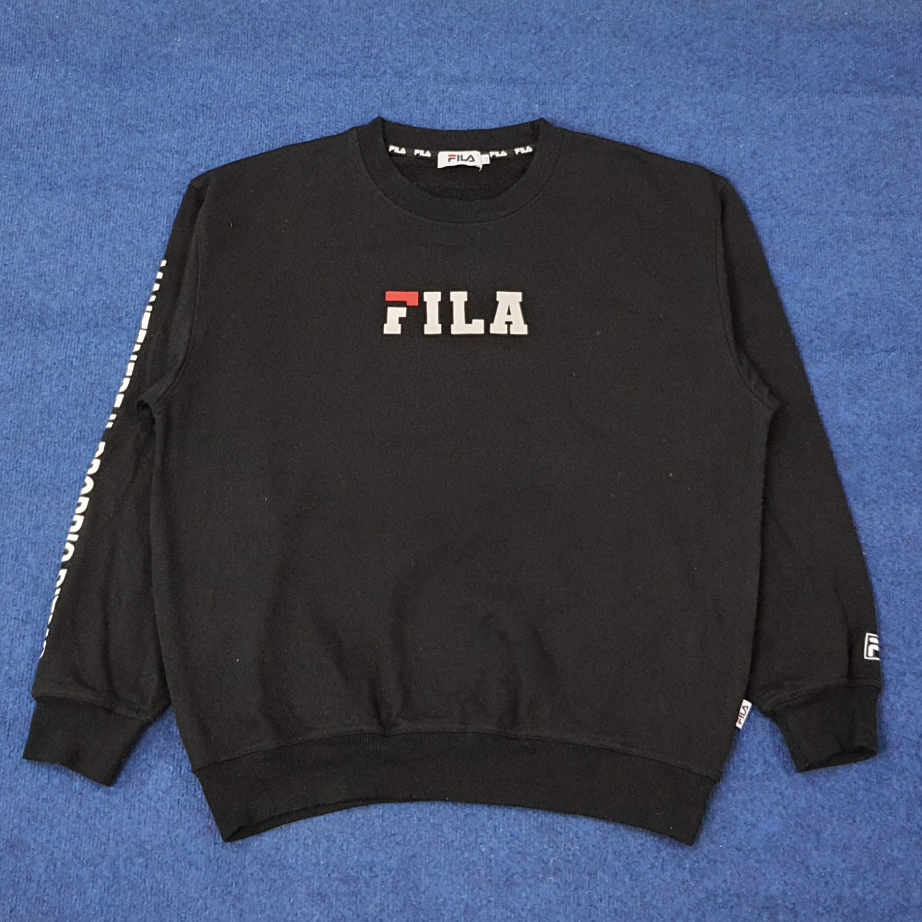 Fila Vintage FILA Center Sweatshirt C247N25 Size US L / EU 52-54 / 3 - 1 Thumbnail