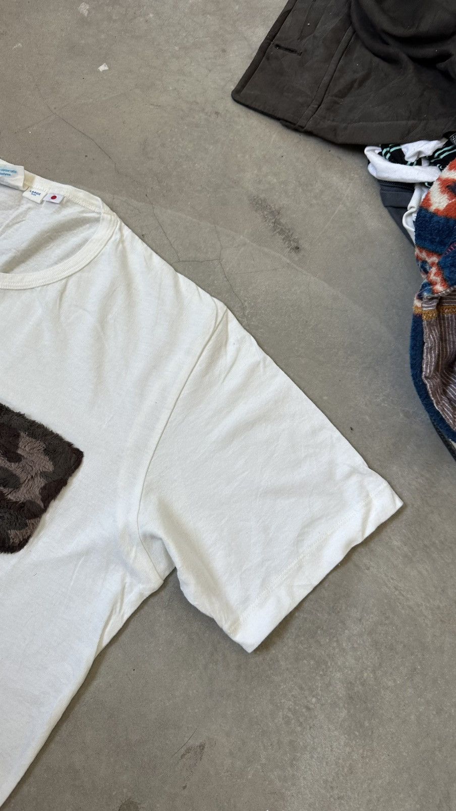 ABAHOUSE VINTAGS MYSELF ABAHOUSE JAPAN BRAND POCKET TEE Size US M / EU 48-50 / 2 - 3 Thumbnail