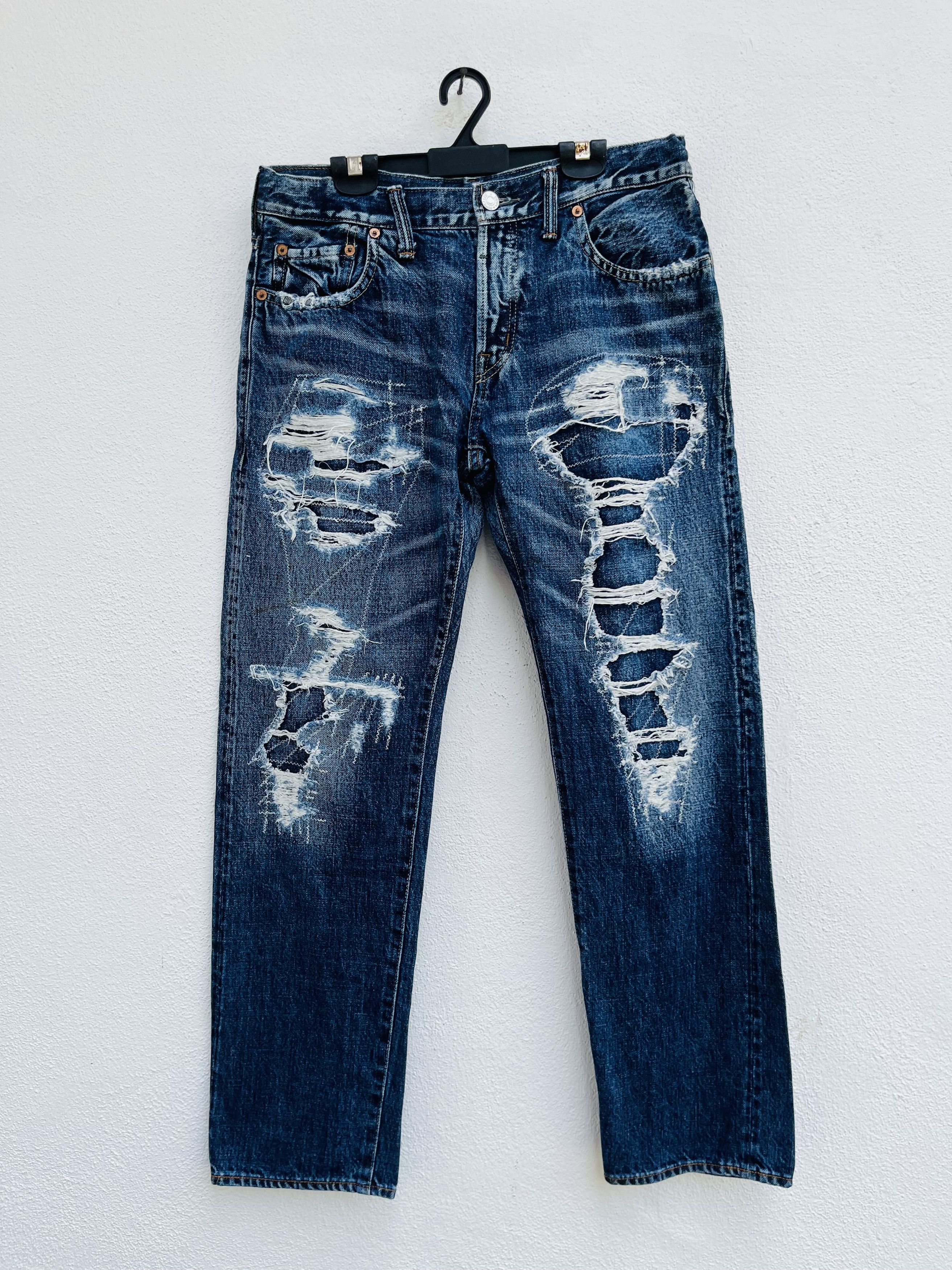 Japanese Brand × Vintage Vintage Denim & Dungaree Japanese Designer Style Size US 30 / EU 46 - 1 Thumbnail