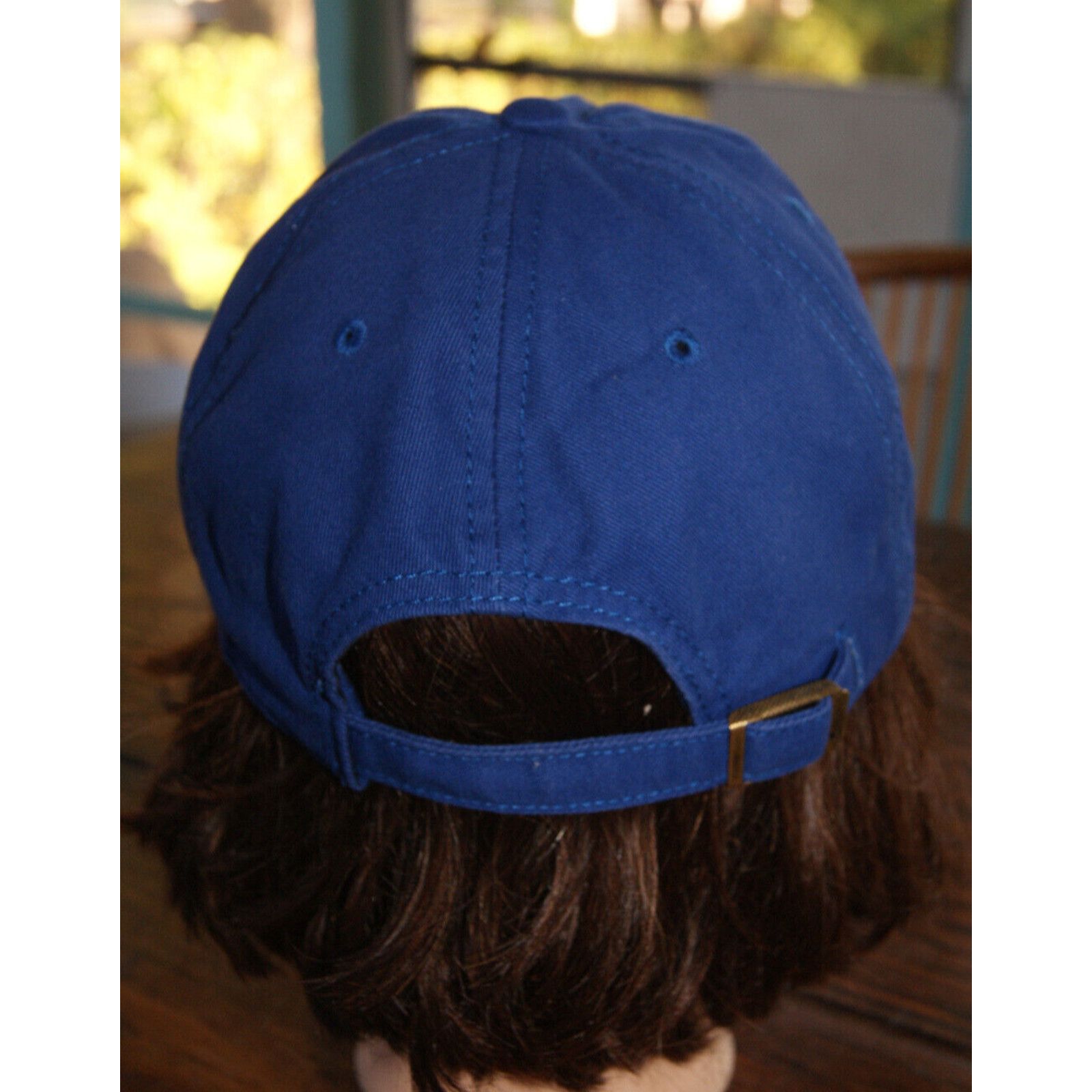 47 Chicago Cubs 47 Womens Blue Strapback Hat Cap Casual Fit EUC Size ONE SIZE - 4 Thumbnail