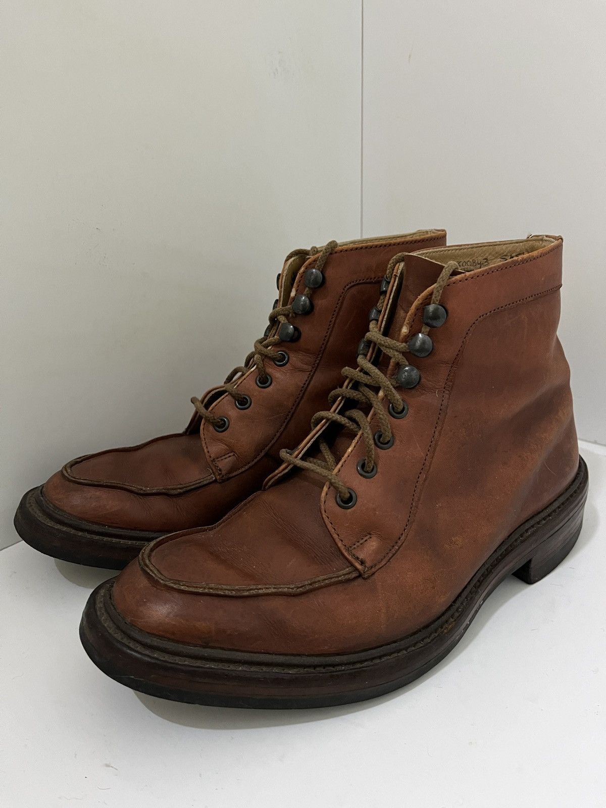 Tricker's Tricker’s U Tip Boots Size US 7 / IT 37 - 2 Thumbnail