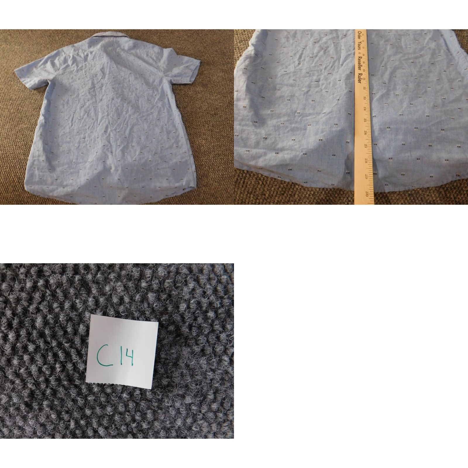 Billabong Billabong Shirt Button-Up Mens M Blue Beach Graphic Surf Cali Short Sleeve Collared Geometric Pattern Casual Size US M / EU 48-50 / 2 - 8 Thumbnail