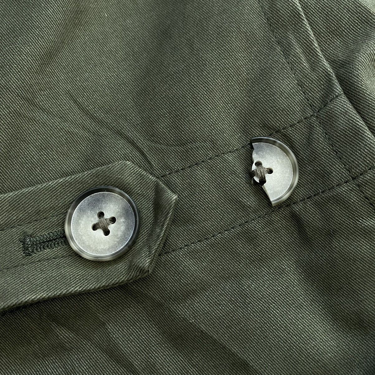 PPFM PPFM Japanese Punk Brand Multi Pockets Khaki Jeans Jacket Size US M / EU 48-50 / 2 - 10 Thumbnail