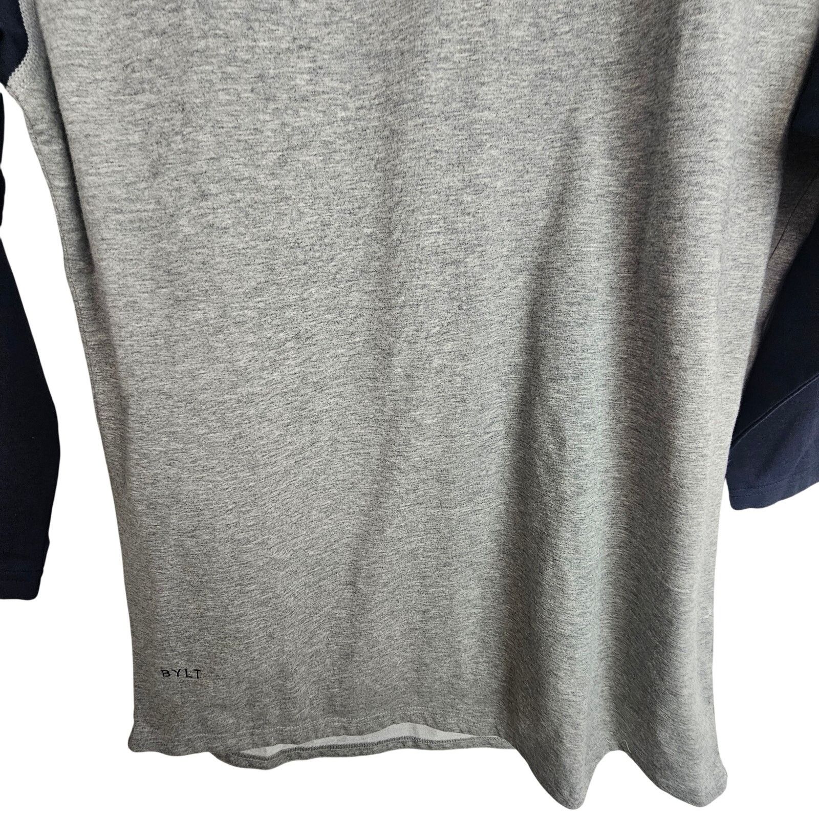 BYLT Premium Basics Bylt Mens 3/4 Baseball Drop Cut Lux Athletic Shirt Size M Size US M / EU 48-50 / 2 - 3 Thumbnail
