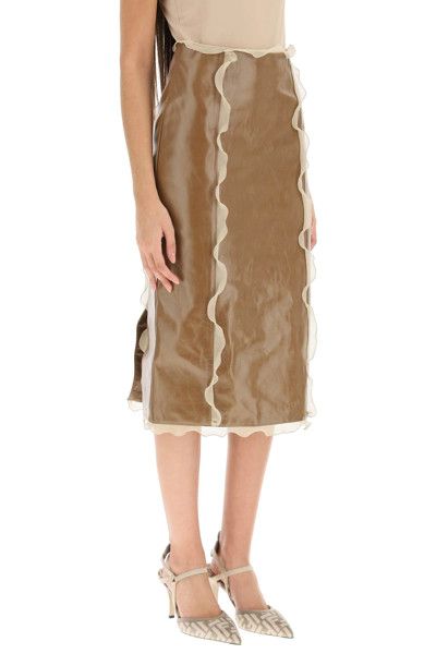Fendi o1loc1c0824 Skirt in Brown Size 34" / US 12 / IT 48 - 3 Thumbnail