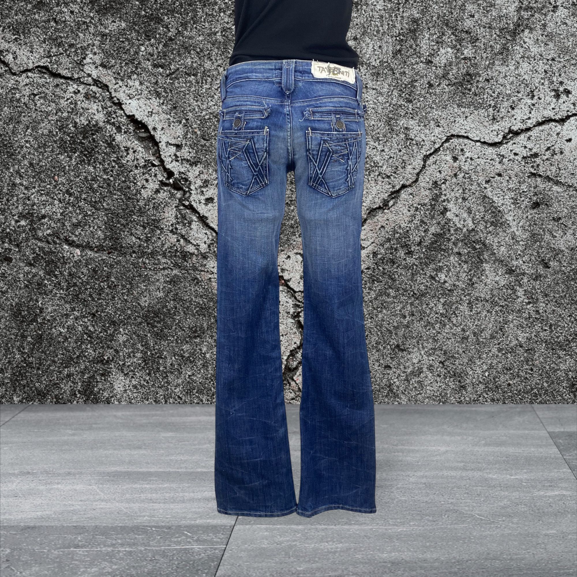 Taverniti Jeans Denim by Jimmy Taverniti Flare Jeans Pants