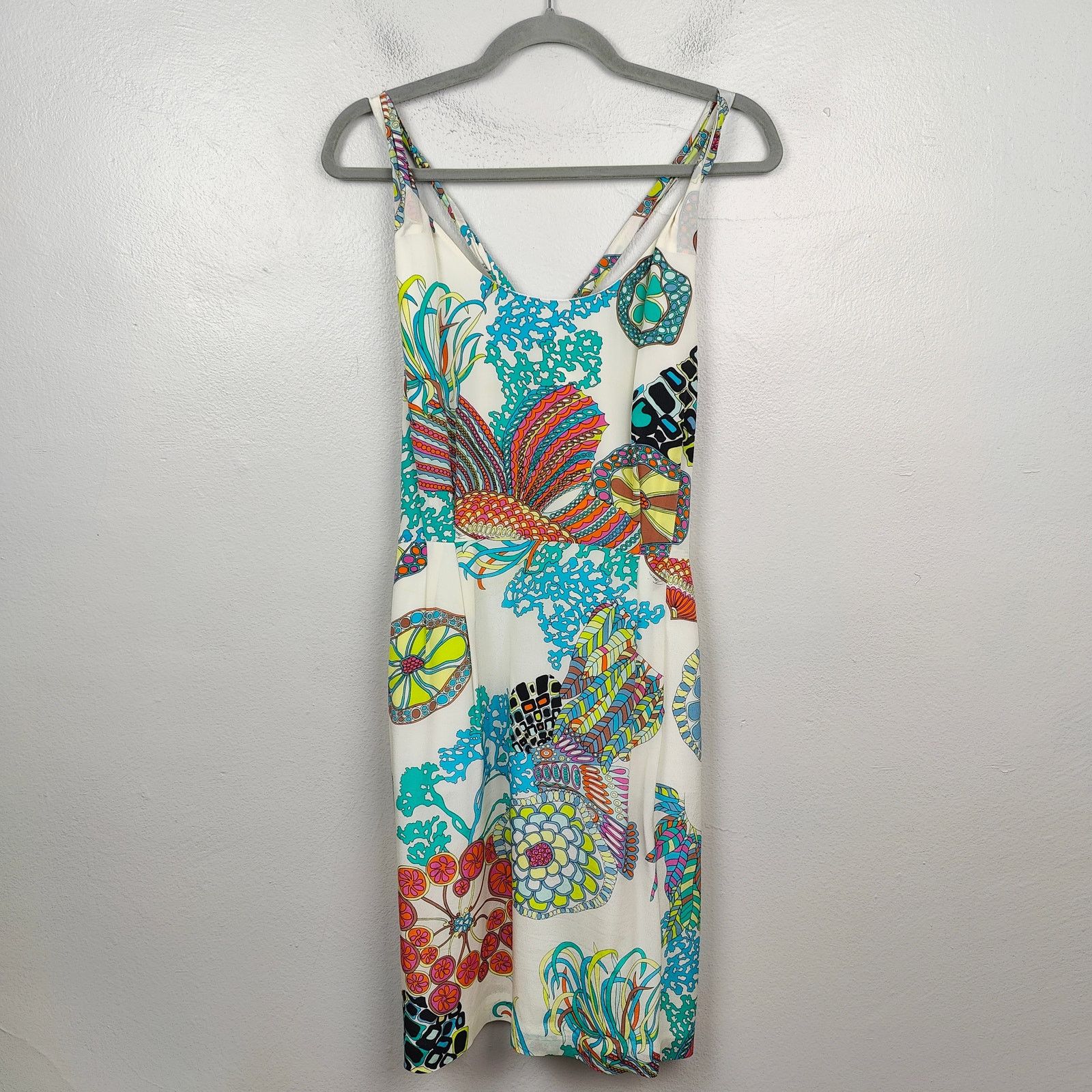 Other Banana Republic Trina Turk Silk Dress Womens 10 Size L / US 10 / IT 46 - 1 Thumbnail