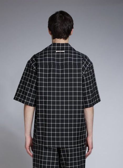 Marni o1w1db10824 Checked Shirt in Black White Size US L / EU 52-54 / 3 - 3 Thumbnail