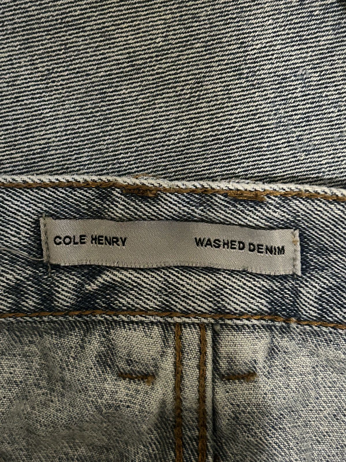 Cole Henry Cole Henry Baggy Washed Denim Size US 30 / EU 46 - 5 Thumbnail