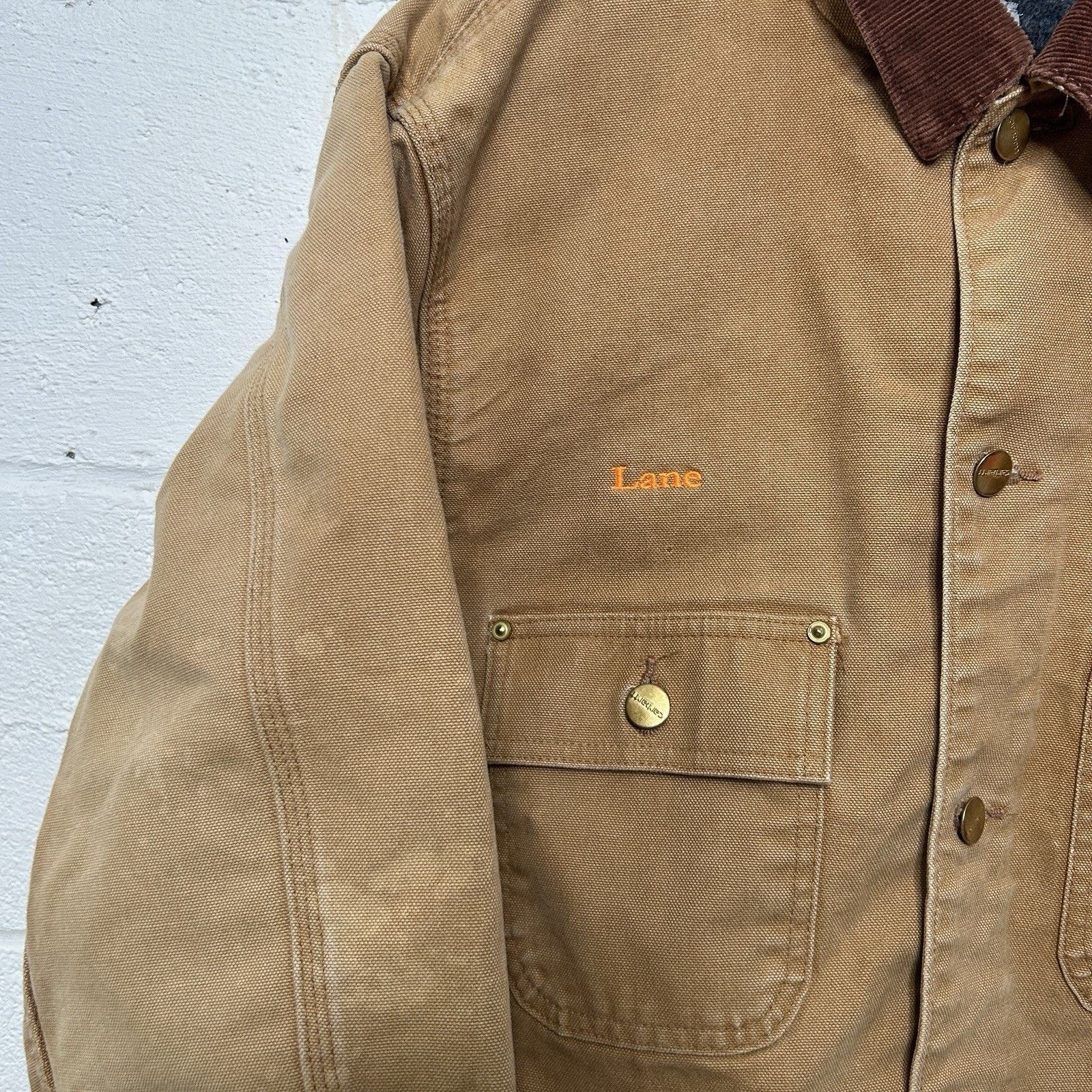 Carhartt Y2K Carhartt Blanket-Lined Chore Coat “Brown” C001 BRN Size US S / EU 44-46 / 1 - 4 Thumbnail