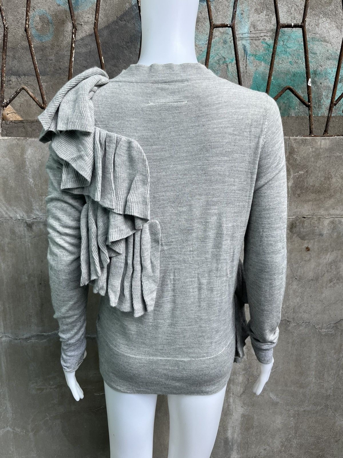 Maison Margiela MM6 Ruffled Cardigan Size S / US 4 / IT 40 - 5 Thumbnail