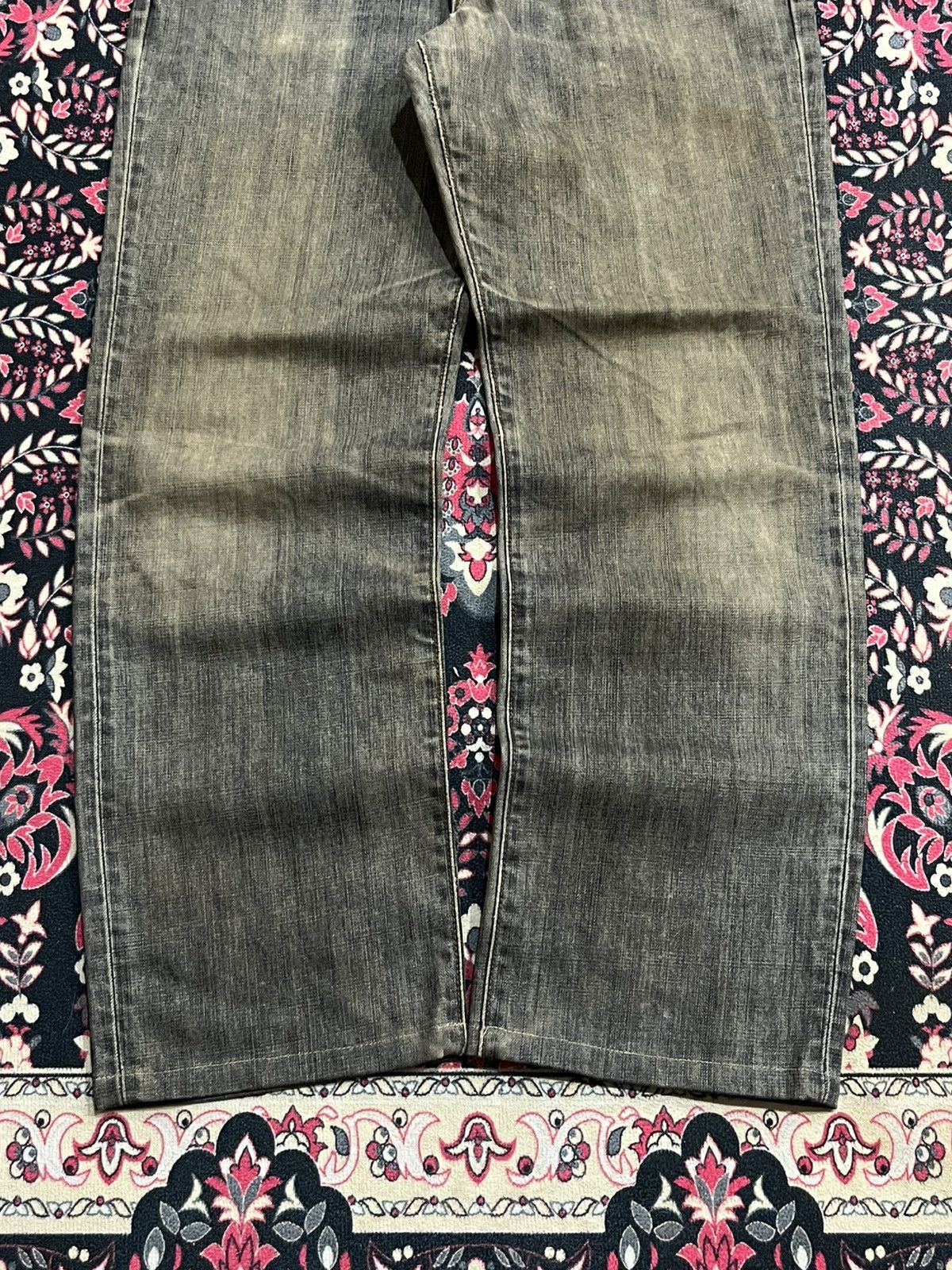Edwin Vintage Edwin 503 Rusty Washed Straight Leg Jeans Size US 32 / EU 48 - 10 Thumbnail