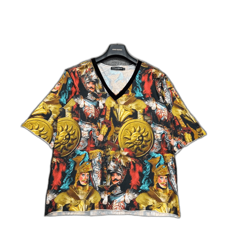 Dolce & Gabbana DG Short Sleeve Royal Court T-shirt Size US L / EU 52-54 / 3 - 1 Thumbnail