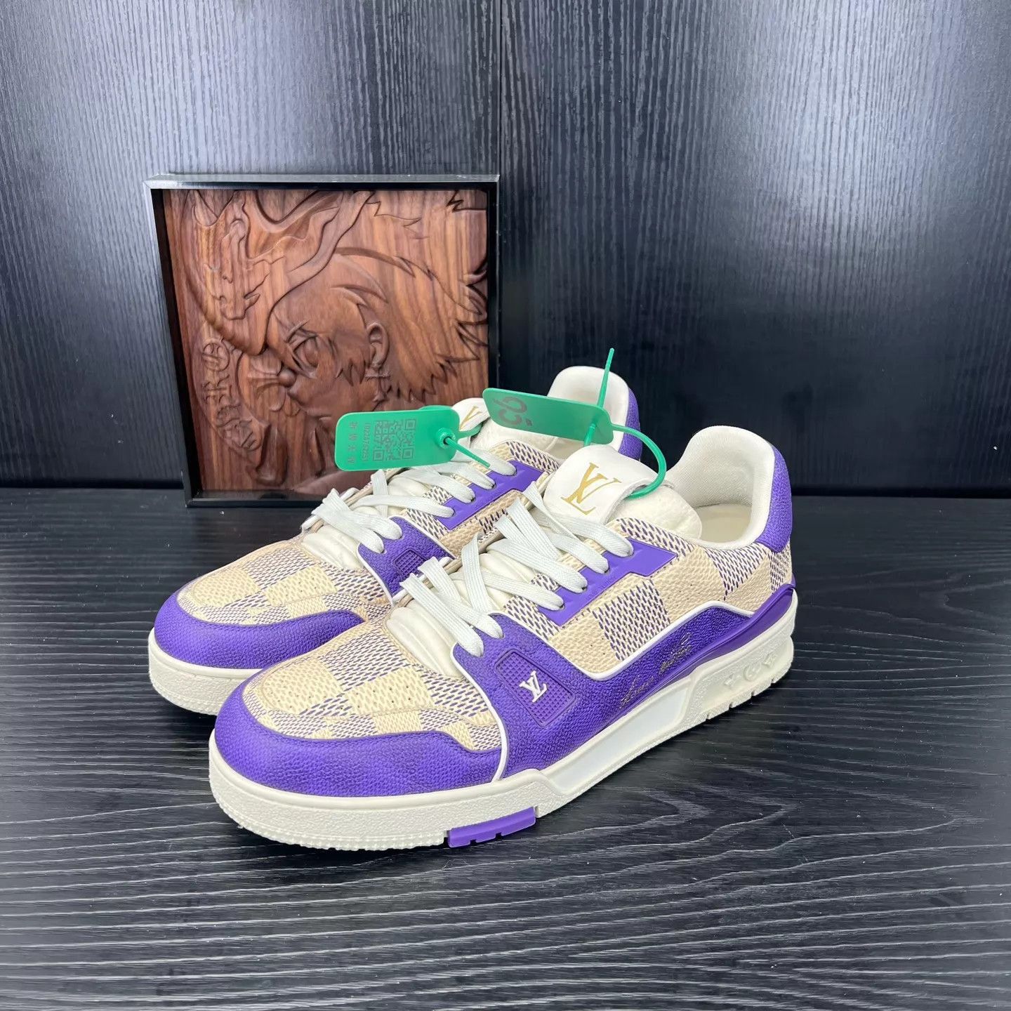 Louis Vuitton Multi Color Low Top Sneakers Size 8 Size US 8 / EU 41 - 1 Thumbnail