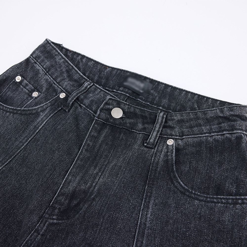 Vintage Men's loose-fitting washed distressed punk scimitar jeans Size US 32 / EU 48 - 3 Thumbnail