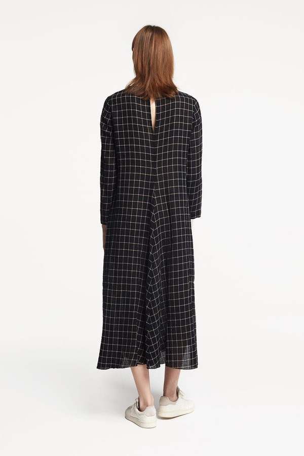 Other POMANDERE Windowpane Midi Dress Size M / US 6-8 / IT 42-44 - 3 Thumbnail