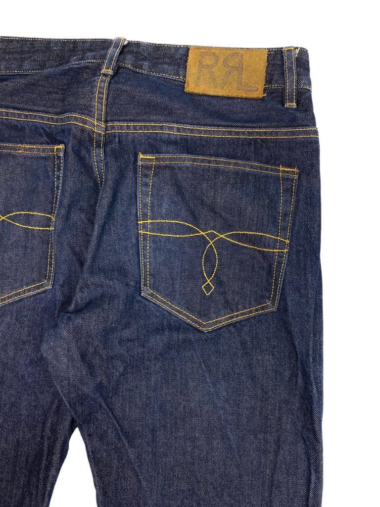 RRL Ralph Lauren Selvedge Slim Boot Cut Jeans Size US 30 / EU 46 - 4 Thumbnail