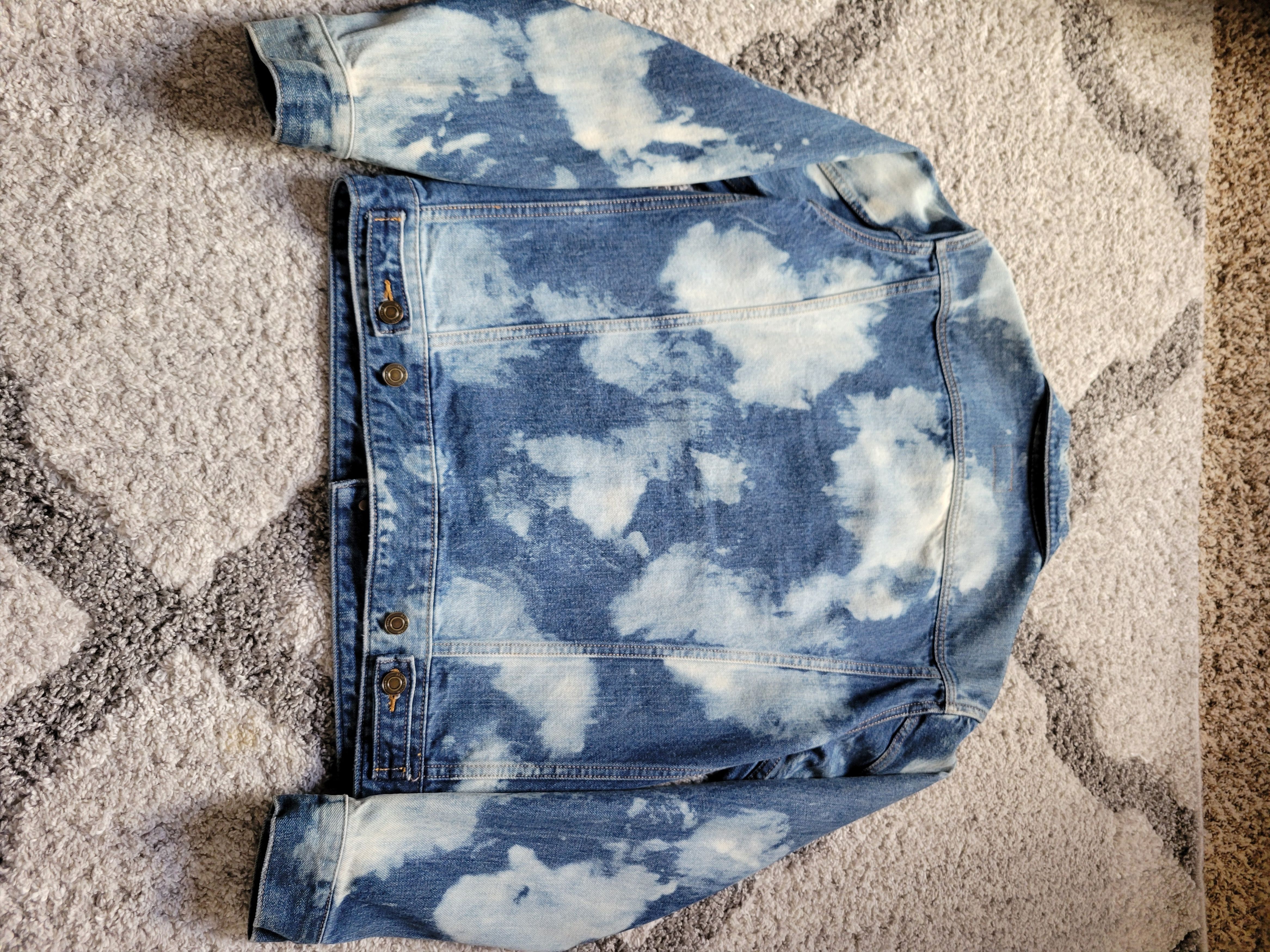 Hedi Slimane × Saint Laurent Paris × Yves Saint Laurent SS16 Bleached Denim Jacket Hedi Surf Sound Size US M / EU 48-50 / 2 - 17 Thumbnail