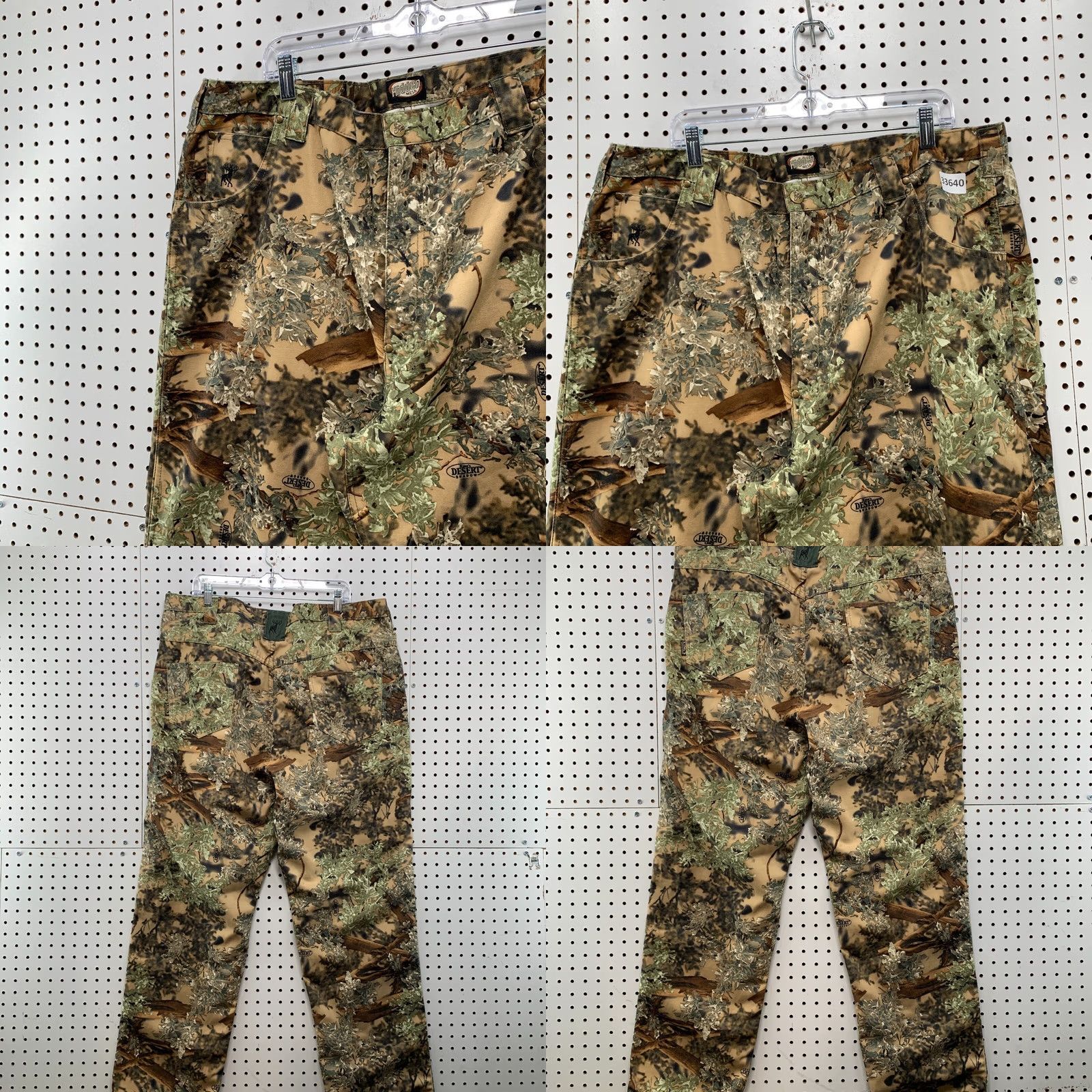Vintage VINTAGE Hidden Mesa Camouflage Hunting Pants Mens 42X31 Cargo Camouflage 42 Mens Foss? Size US 42 / EU 58 - 8 Thumbnail