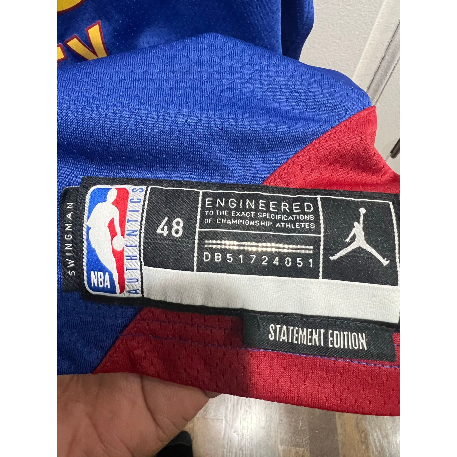 Jordan Brand Nikola Jokić #15 Nike NBA Swingman Statement Jersey Size US XL / EU 56 / 4 - 6 Thumbnail
