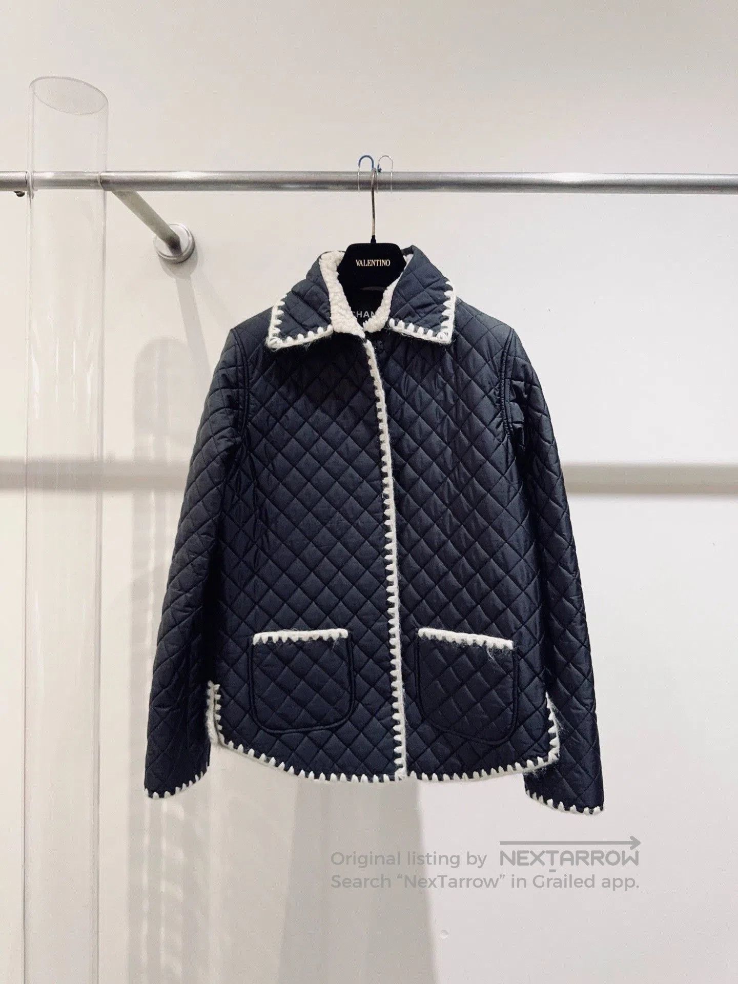 Chanel Chanel Coco Neige Quilted Coat. Size XXS / US 00 / IT 34 - 1 Thumbnail