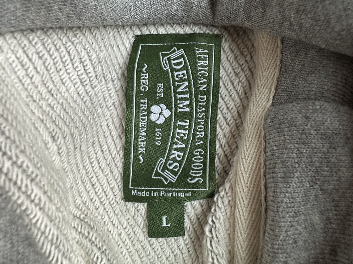 DENIM TEARS Denim Tears Hoodie Grey Size Large Size US L / EU 52-54 / 3 - 2 Thumbnail