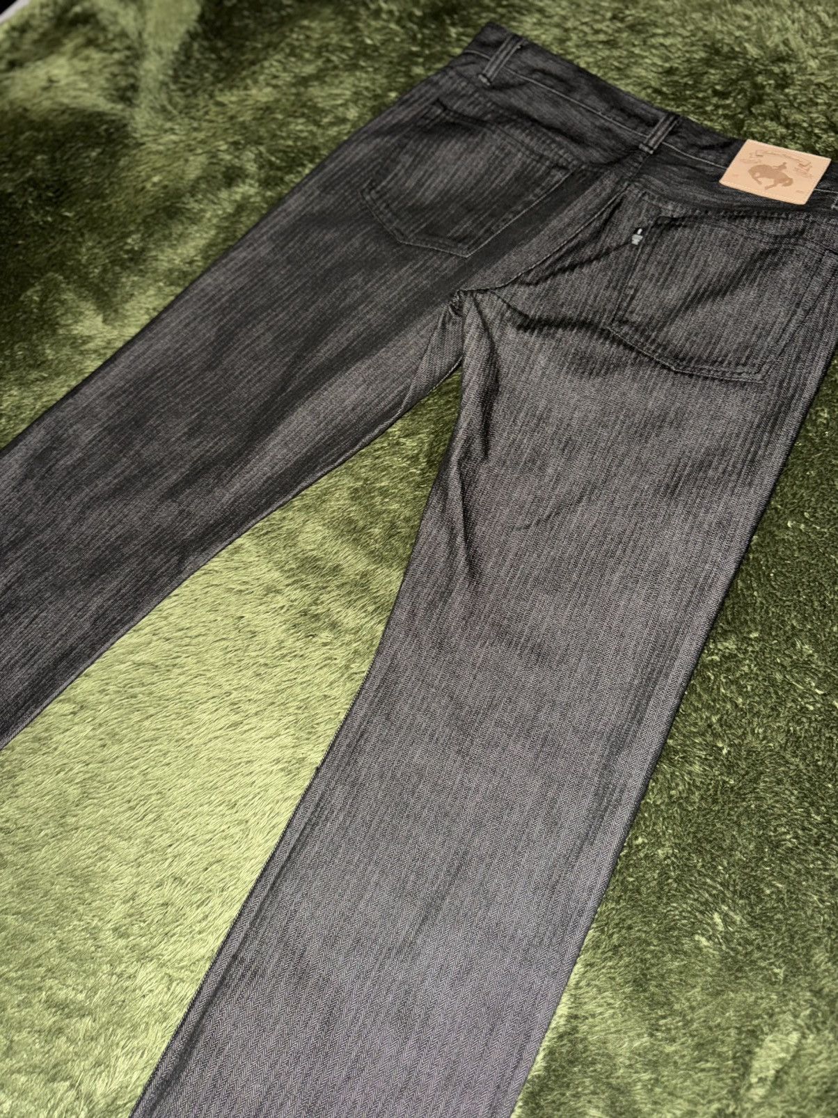 Takeo Kikuchi [5] Takeo Kikuchi Made in Japan Herringbone Denim Pants Size US 32 / EU 48 - 10 Thumbnail