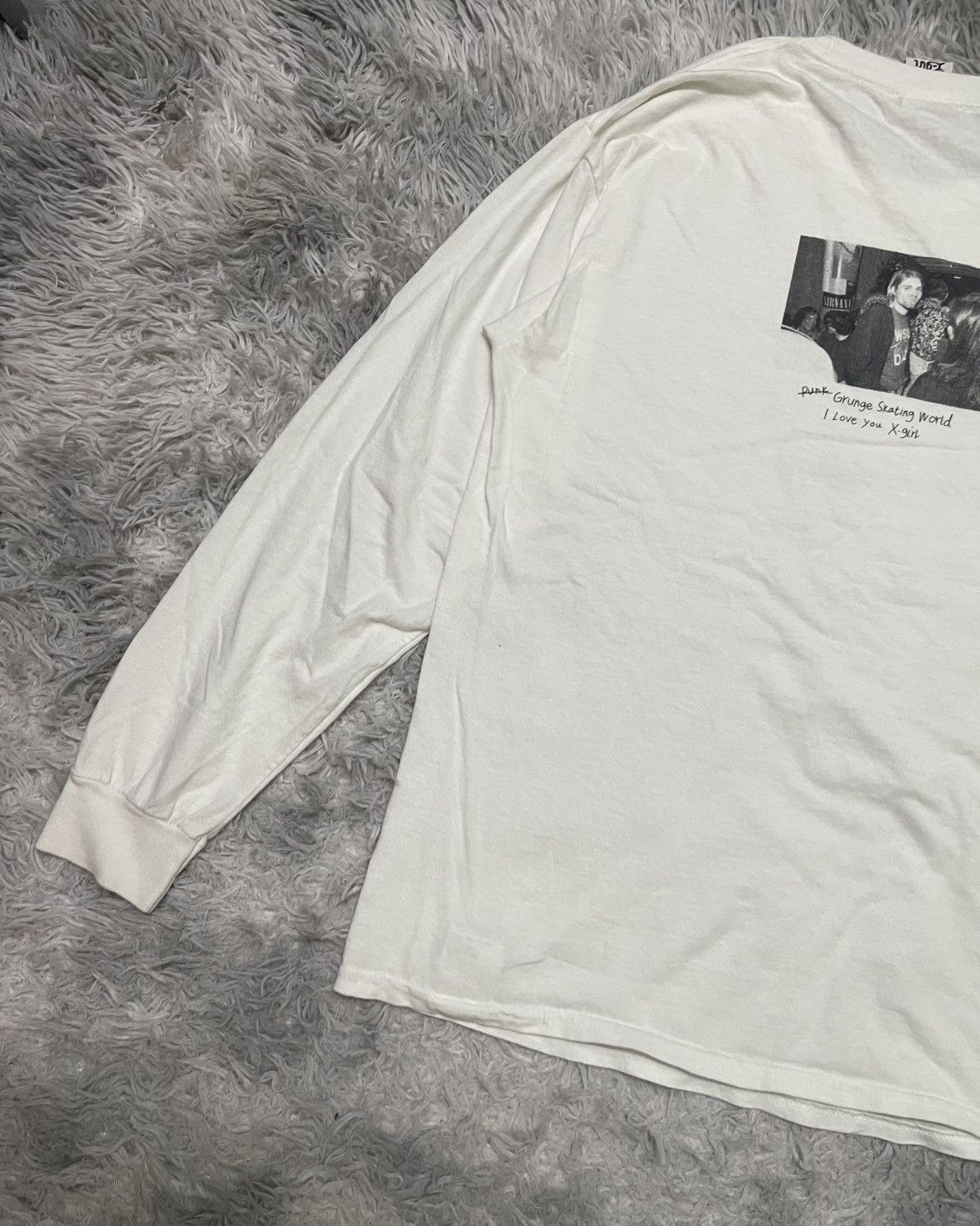 Japanese Brand KURT COBAIN X XGIRL LONG SLEEVE SHIRT Size US L / EU 52-54 / 3 - 12 Thumbnail