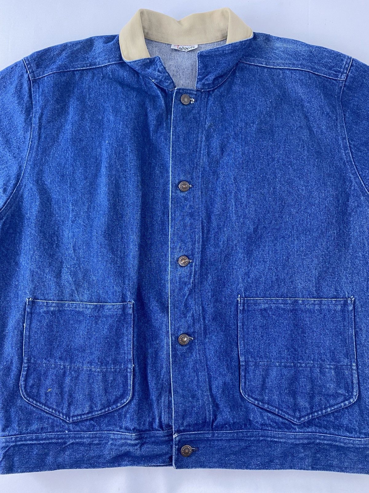 Other The Talbot Indigo Denim Chore Jeans Jacket Corduroy Collar Size US XL / EU 56 / 4 - 3 Thumbnail