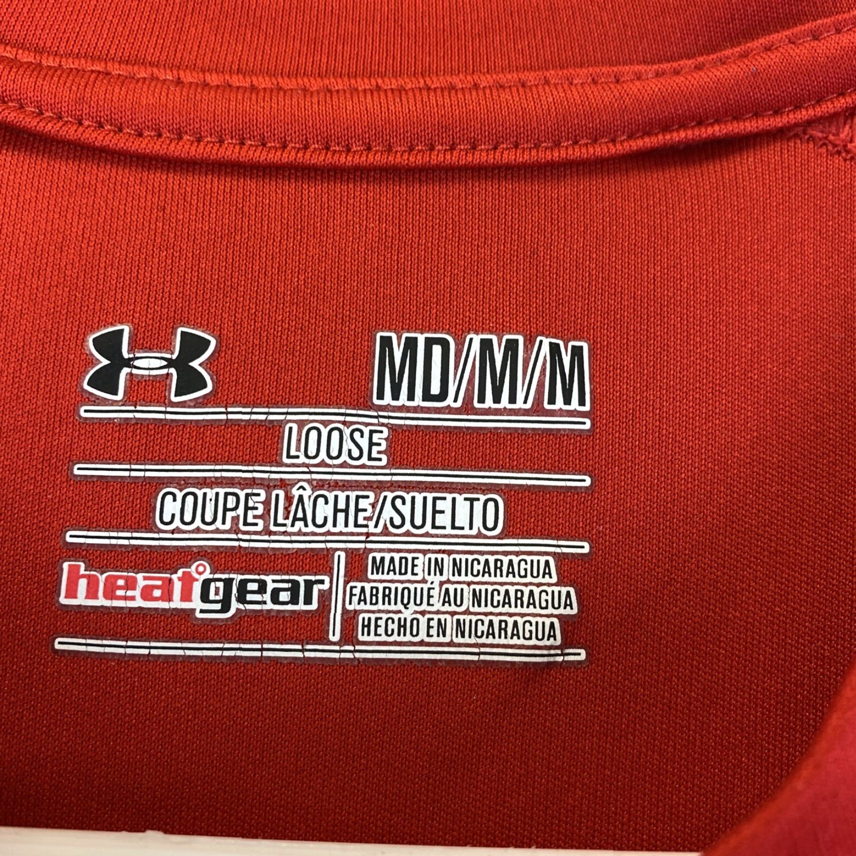 Under Armour Under Armour Dri-fit red Shirt M mens Loose / 69-34 Size US M / EU 48-50 / 2 - 3 Thumbnail