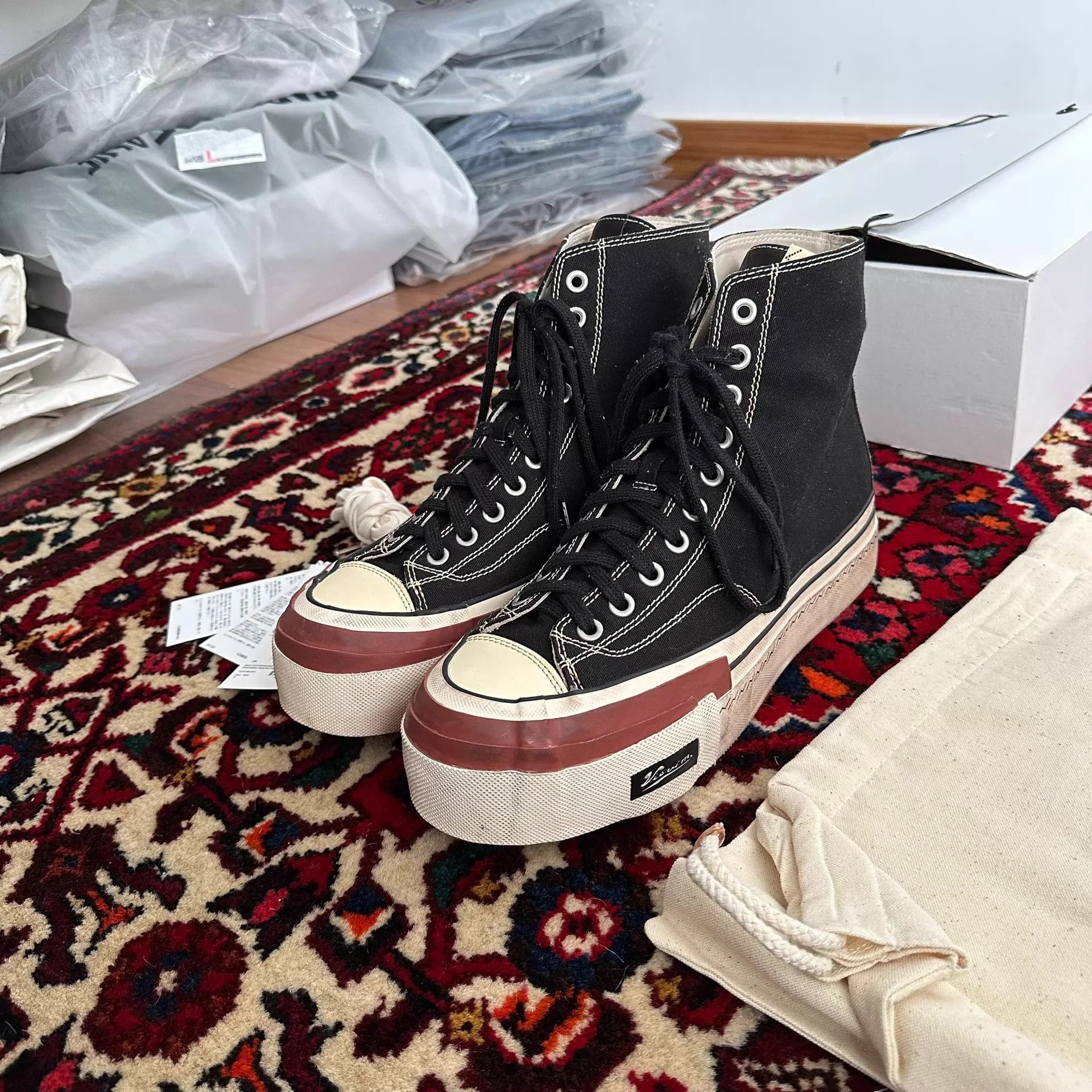 Visvim visvim 21aw skagway hi canvas shoes US 10 Size US 10 / EU 43 - 2 Thumbnail