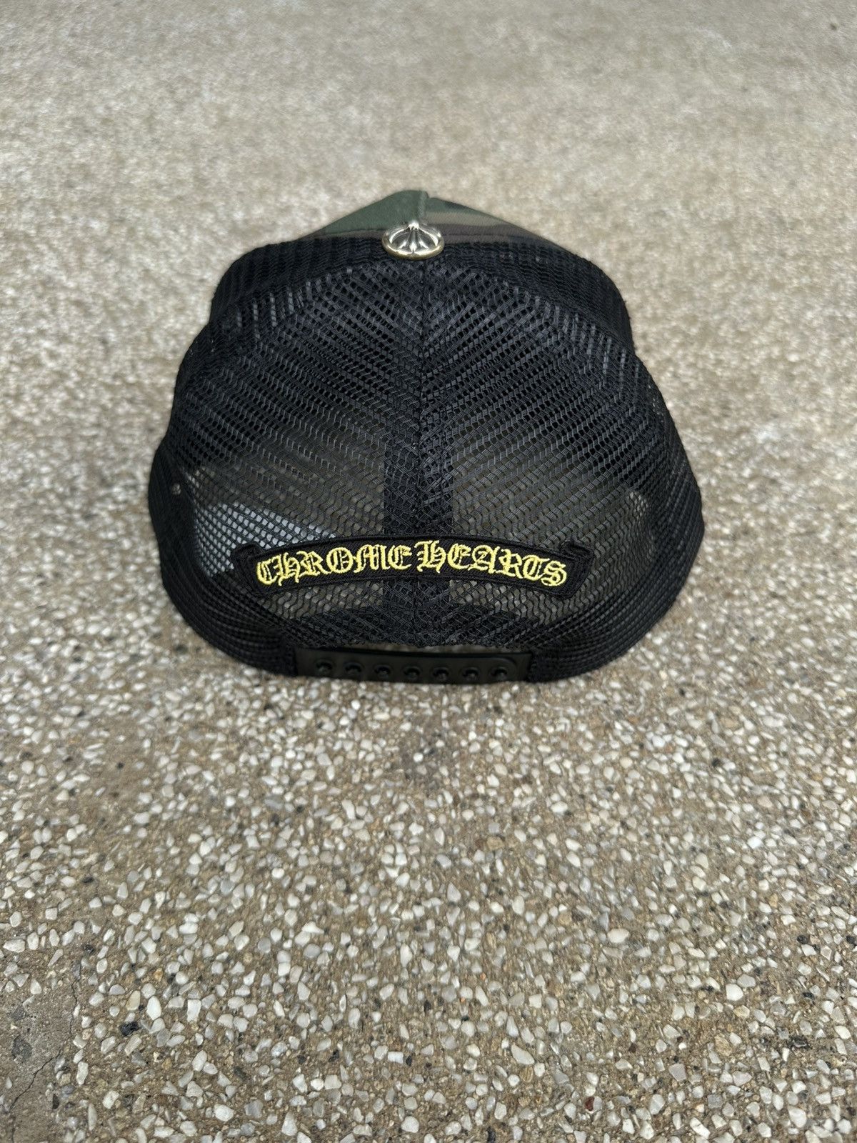 Chrome Hearts Chrome Hearts camo cross patch trucker hat Size ONE SIZE - 3 Thumbnail