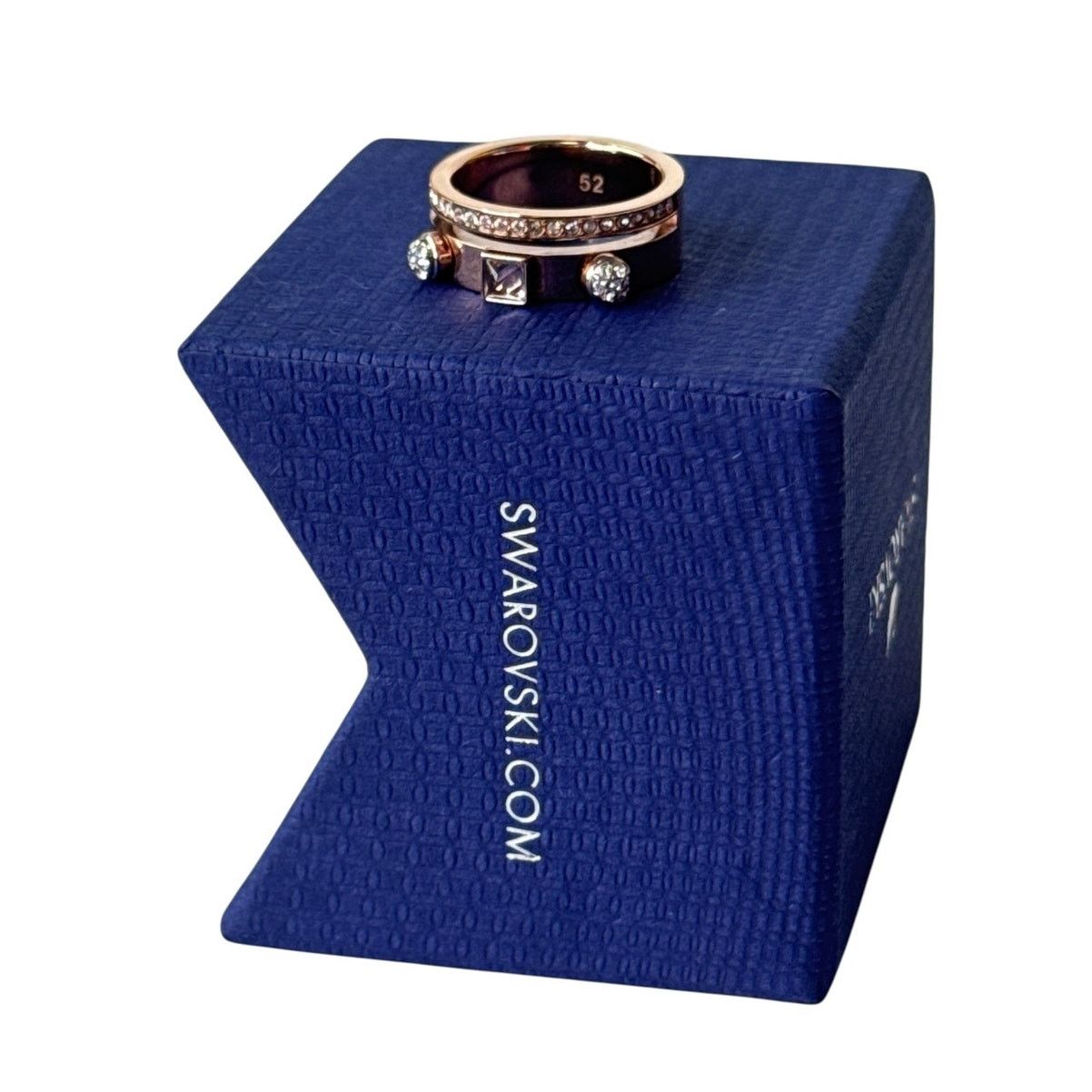 Swarovski Swarovski Thrilling ring White, Rose gold-tone size 6 Size ONE SIZE - 5 Thumbnail