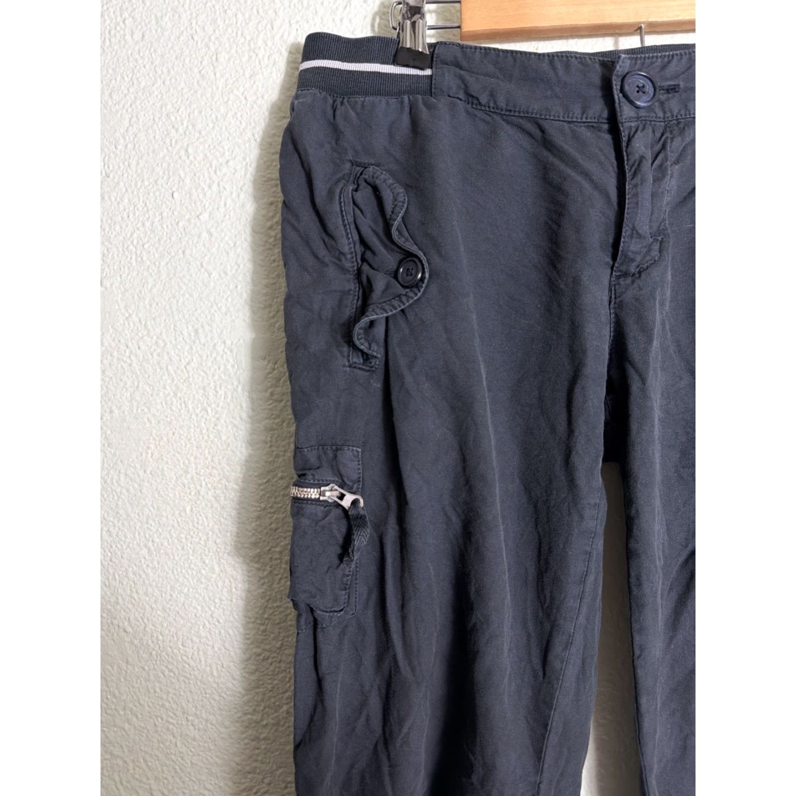 James Perse James Perse Men's Pants Gray Cargo Straight Utility Cotton 30 Regular Size 30 Inseam 34 Mens Size US 30 / EU 46 - 6 Thumbnail