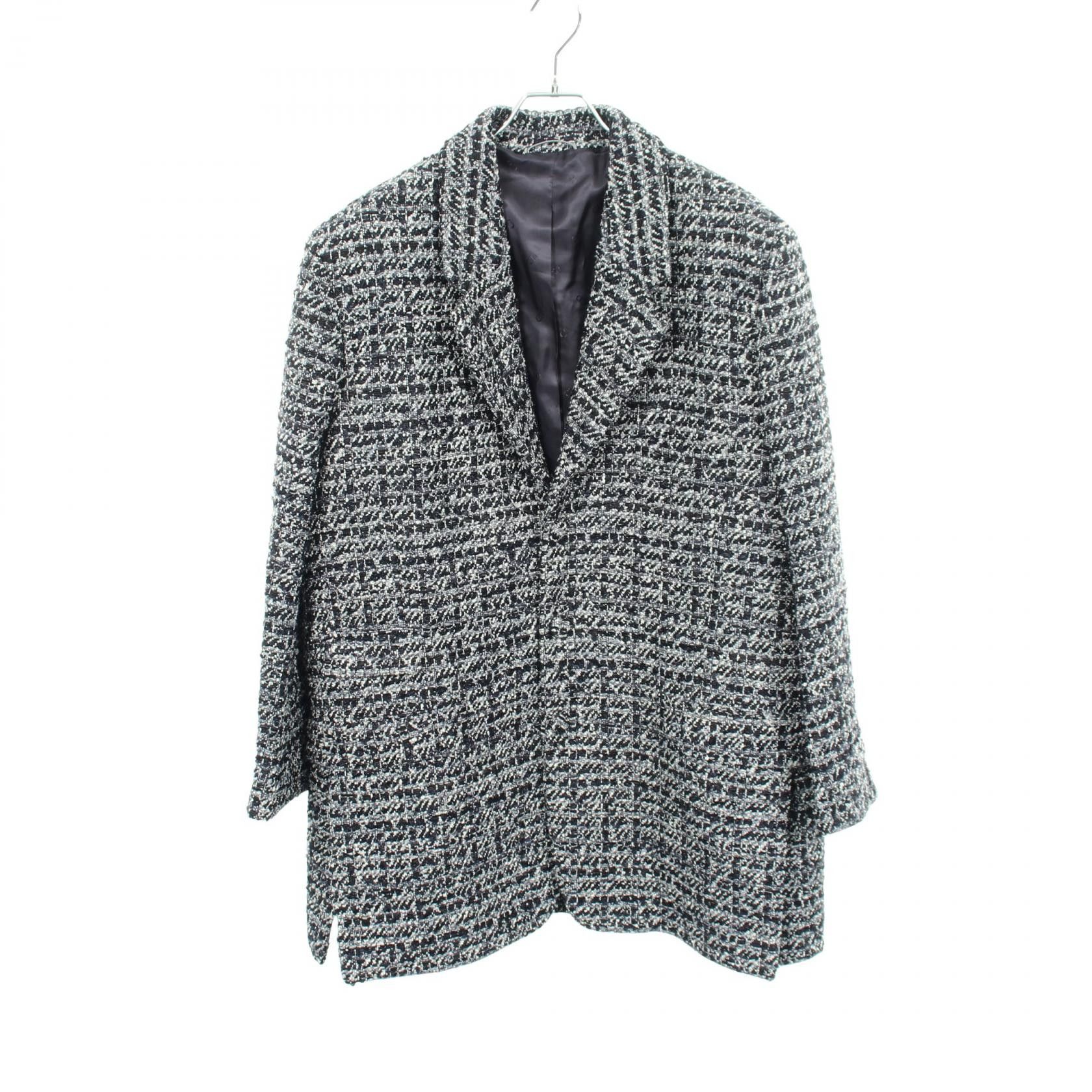 Dior Dior Dior Cannage Wool Blend Tweed Jacket Textile Outerwear 483C253C6118 DUTY FREE for USA Size ONE SIZE - 1 Thumbnail