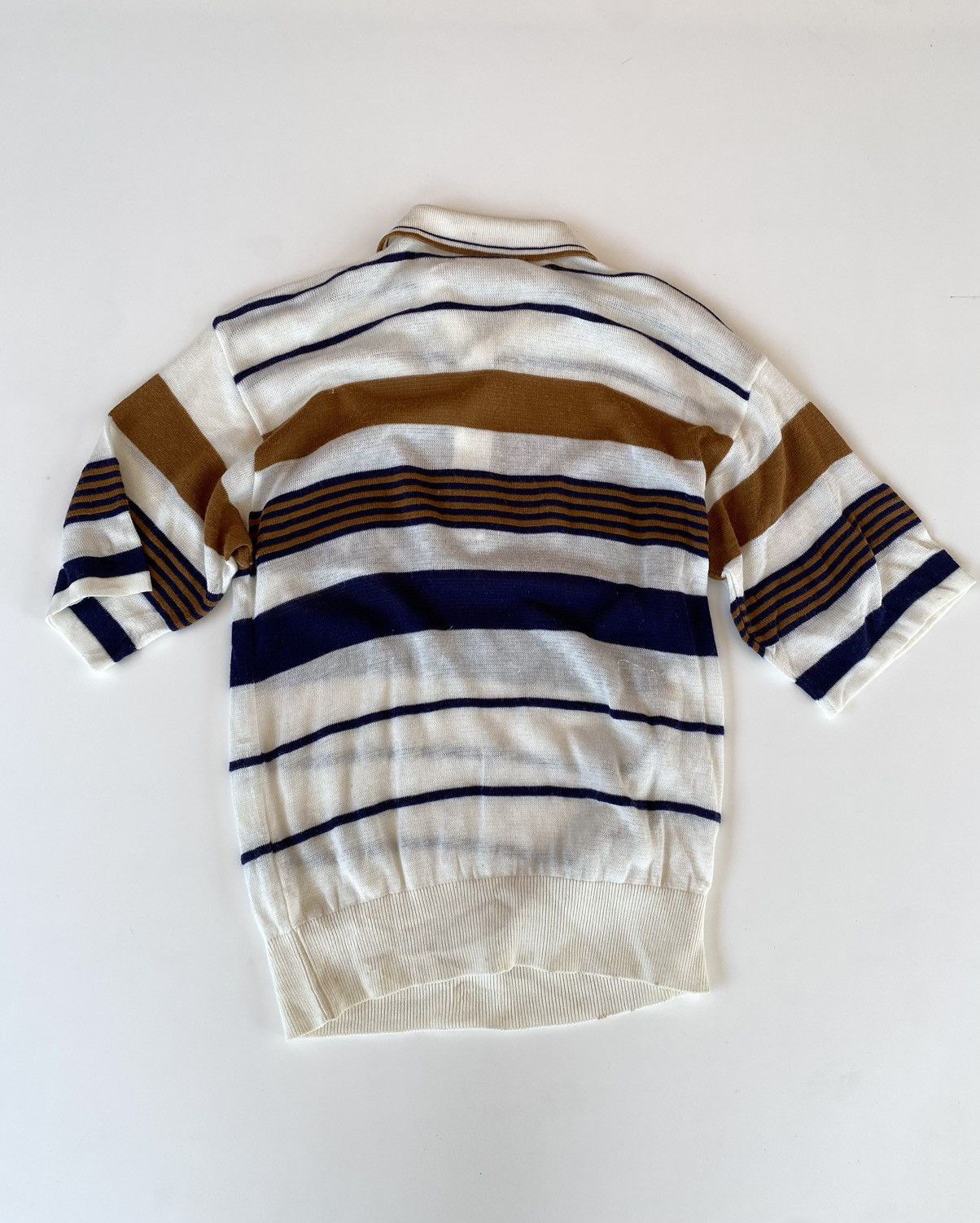 Japanese Brand Vintage Languedoc Knitwear Polo Shirt Size US M / EU 48-50 / 2 - 2 Thumbnail