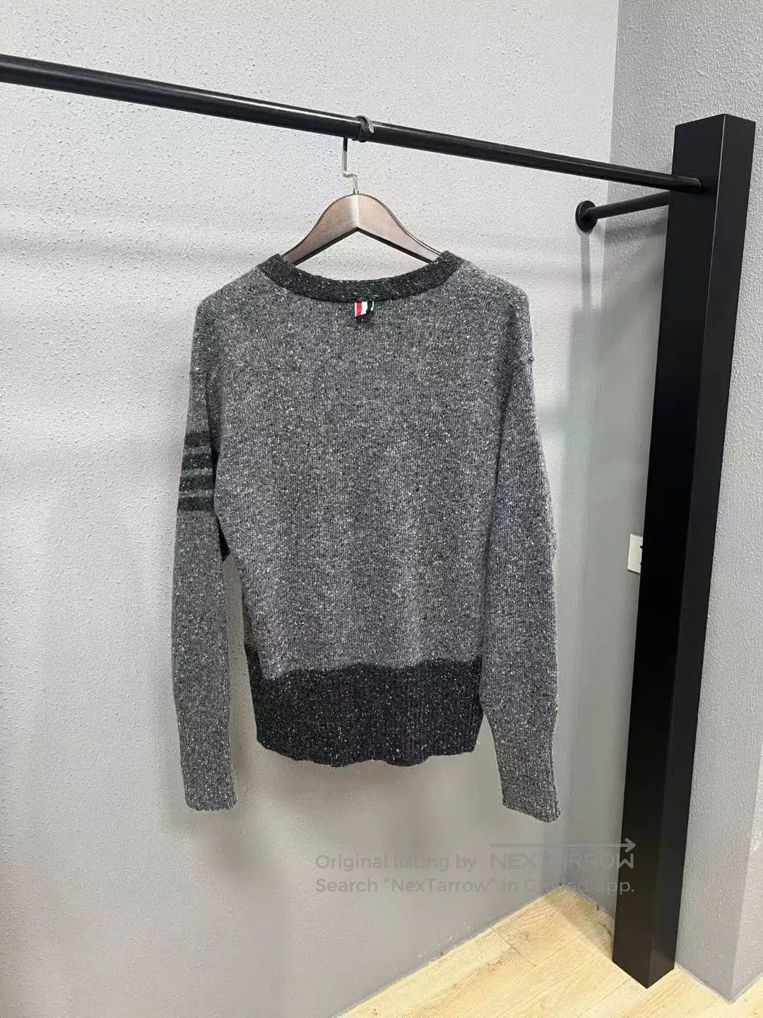 Thom Browne thom browne striped cardigan in gray. Size US M / EU 48-50 / 2 - 2 Thumbnail