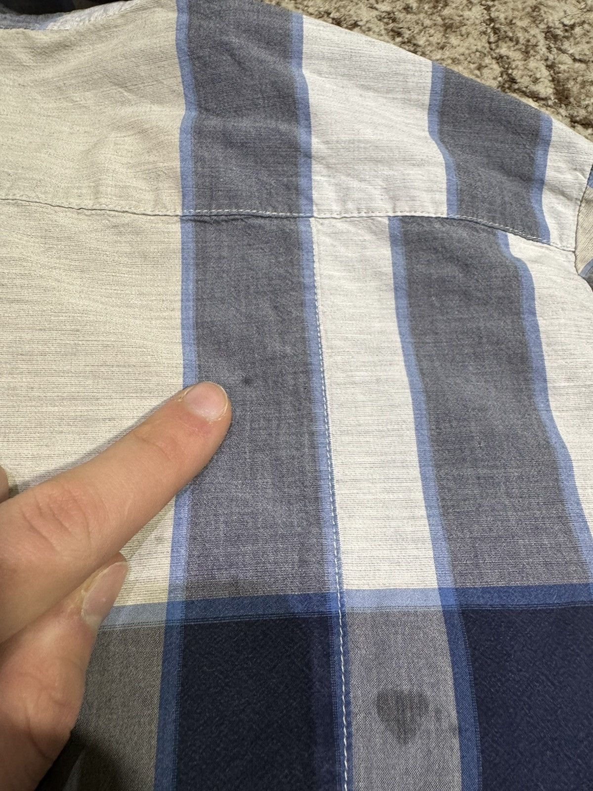 Burberry × Vintage Burberry Brit S Checked Long-sleeve Shirt Size US S / EU 44-46 / 1 - 13 Thumbnail