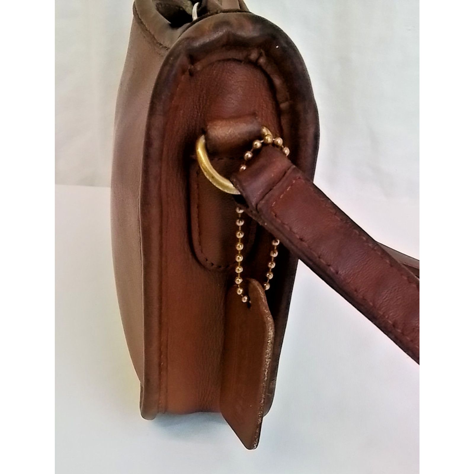 Coach Coach Wendie Bag Crossbody Purse British Tan Vintage 1989 Size ONE SIZE - 6 Thumbnail